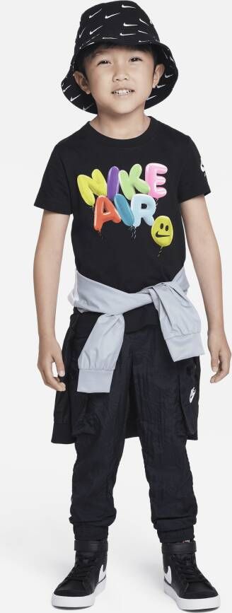 Nike Air Balloon Tee T-shirt voor kleuters Zwart