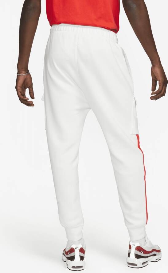 Nike Air cargobroek van fleece voor heren Wit