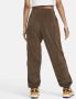 Nike Air Corduroy-fleecebroek met hoge taille voor dames Bruin - Thumbnail 2