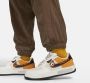 Nike Air Corduroy-fleecebroek met hoge taille voor dames Bruin - Thumbnail 4