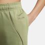 Nike Air Fleece joggingbroek met halfhoge taille voor dames Groen - Thumbnail 3