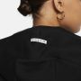Nike Air Fleecehoodie met rits voor dames Zwart - Thumbnail 4