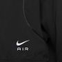 Nike Air Fleecehoodie met rits voor dames Zwart - Thumbnail 5
