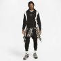 Nike Air Po Hoodie Fleece Sweatshirt Black Heren - Thumbnail 4