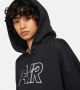 Nike Lichtgewicht Hoodie Air Fleece Black Dames - Thumbnail 3