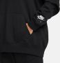 Nike Lichtgewicht Hoodie Air Fleece Black Dames - Thumbnail 4