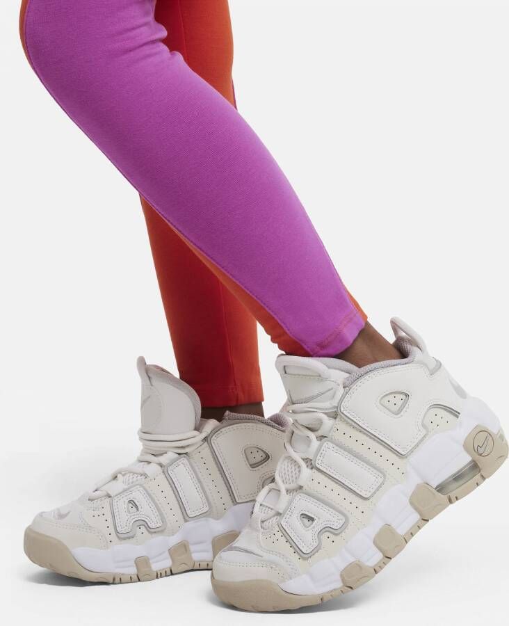 Nike Air French Terry Pullover and Leggings Set Kleuterset Rood