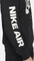 Nike Air Hoodie van geborstelde fleece voor heren Zwart - Thumbnail 5