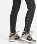 Nike Air Lange legging met hoge taille voor dames Zwart - Thumbnail 4
