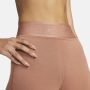 Nike Hoge Taille Slim Fit Leggings Mineral Clay Rood Roze Brown Dames - Thumbnail 4