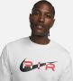 Nike Air sweatshirt van fleece met ronde hals voor heren Wit - Thumbnail 3