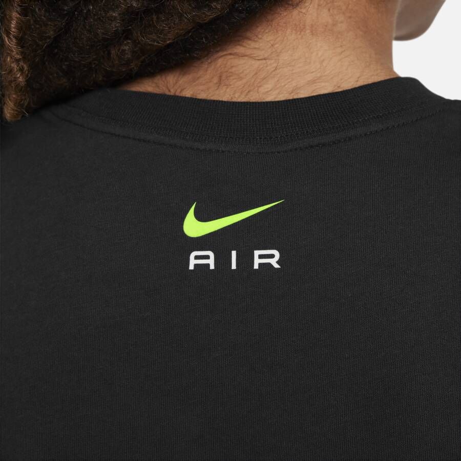 Nike Air T-shirt voor jongens Zwart