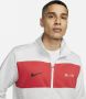 Nike Air Track-jacket Trainingsjassen Kleding summit white crimson maat: M beschikbare maaten:M L XL - Thumbnail 3