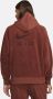 Nike Winterhoodie met nylon inzetstukken Brown Heren - Thumbnail 2