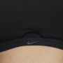 Nike Alate (M) sport-bh voor borstvoeding met lichte ondersteuning en lichte voering (zwangerschapskleding) Zwart - Thumbnail 5