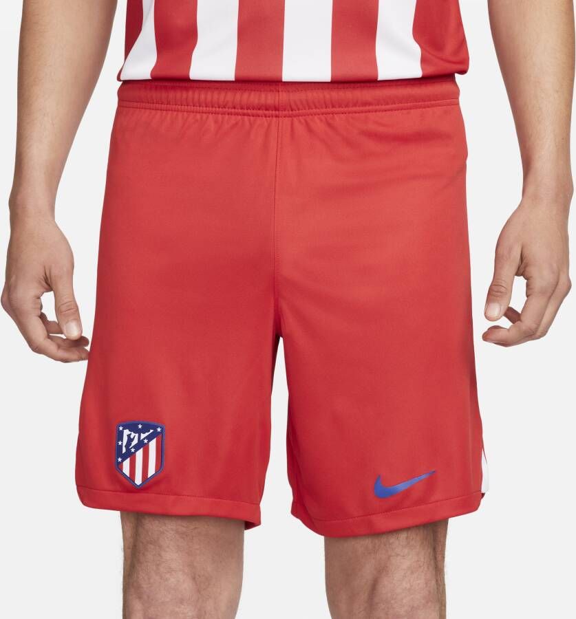 Nike Atlético Madrid 2023 24 Stadium Thuis Uit Dri-FIT voetbalshorts voor heren Rood
