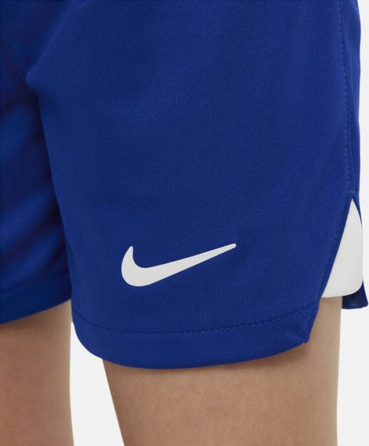 Nike Atlético Madrid 2023 24 Uit Dri-FIT driedelig tenue voor kleuters Blauw