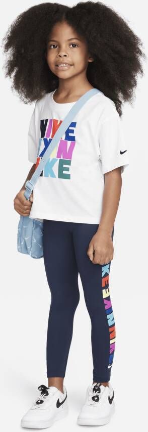 Nike Block Leggings voor kleuters Blauw