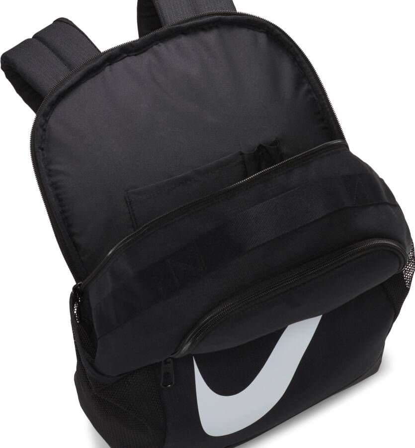 Nike Brasilia Rugzak voor kids (18 liter) Zwart