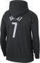 Nike Brooklyn Nets Essential NBA-fleecehoodie voor heren Zwart - Thumbnail 2
