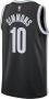 Nike Brooklyn Nets Icon Edition 2022 23 Dri-FIT Swingman NBA-jersey voor heren Zwart - Thumbnail 2