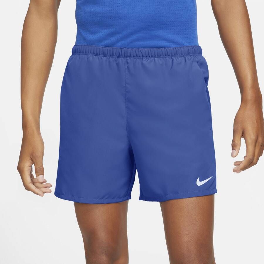 Nike Challenger Hardloopshorts met binnenbroek voor heren (13 cm) Blauw - Foto 2