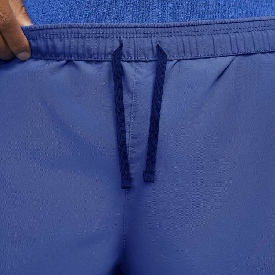 Nike Challenger Hardloopshorts met binnenbroek voor heren (13 cm) Blauw - Foto 4