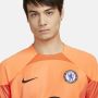 Nike Chelsea FC 2022 23 Stadium Goalkeeper voetbalshirt met Dri-FIT voor heren Oranje - Thumbnail 4