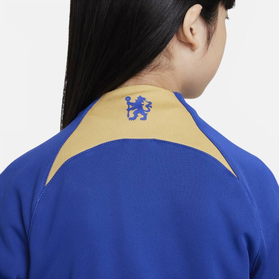 Nike Chelsea FC Academy Pro Knit voetbaljack voor kids Blauw