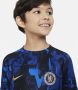 Nike Chelsea FC Academy Pro warming-uptop met Dri-FIT voor kids Blauw - Thumbnail 3