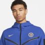 Nike Chelsea FC Tech Fleece Windrunner hoodie met rits over de hele lengte voor heren Blauw - Thumbnail 3