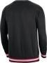 Nike Chicago Bulls Courtside NBA-sweatshirts van fleece voor heren Zwart - Thumbnail 6