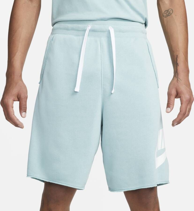 Nike Club Alumni Herenshorts van sweatstof Groen