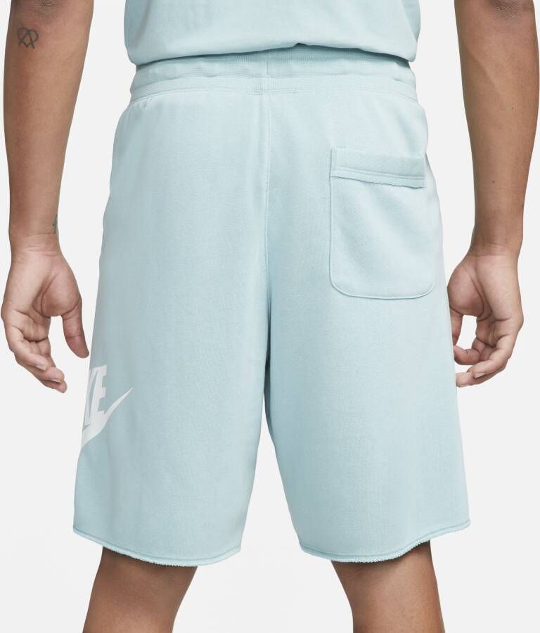 Nike Club Alumni Herenshorts van sweatstof Groen