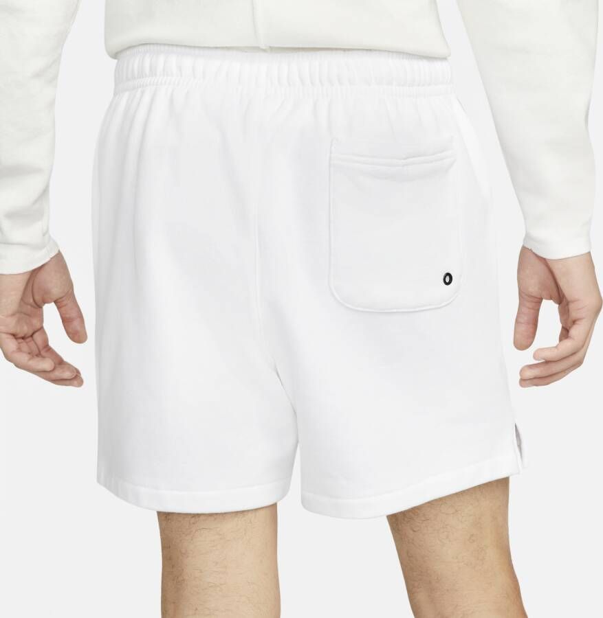 Nike Club Fleece flowshorts van sweatstof voor heren Wit