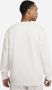 Nike Club Fleece+ Geborstelde herentop met ronde hals Grijs - Thumbnail 4