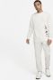 Nike Club Fleece+ Geborstelde herentop met ronde hals Grijs - Thumbnail 7