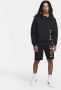 Nike Club Fleece+ Geborstelde herentop met ronde hals Zwart - Thumbnail 7