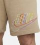 Nike Club Fleece+ French Terry Shorts Sportshorts Kleding khaki maat: XL beschikbare maaten:S M L XL - Thumbnail 5