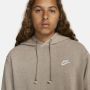 Nike Club Fleece Hoodie voor heren Grijs - Thumbnail 3