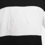 Nike Club herenshirt van sweatstof met kleurblokken en ronde hals Zwart - Thumbnail 3