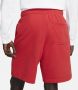 Nike Club herenshorts van sweatstof Rood - Thumbnail 3