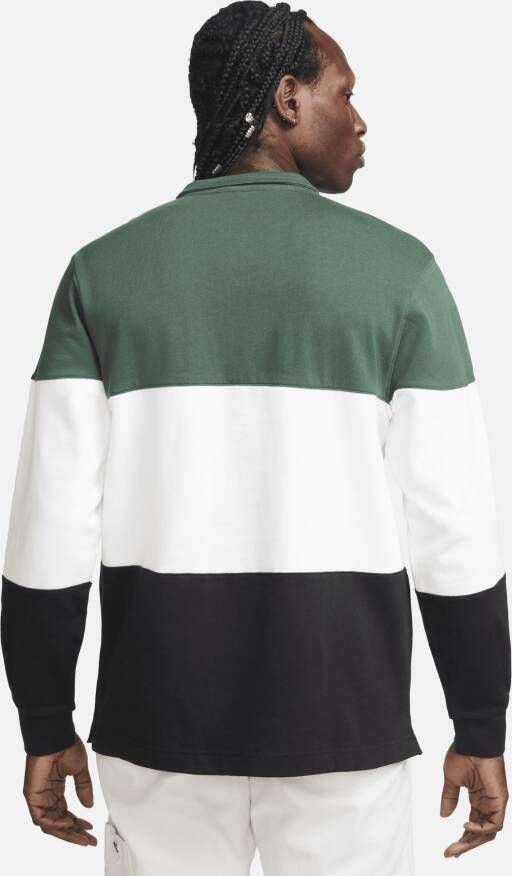 Nike Club herentop met lange mouwen Groen