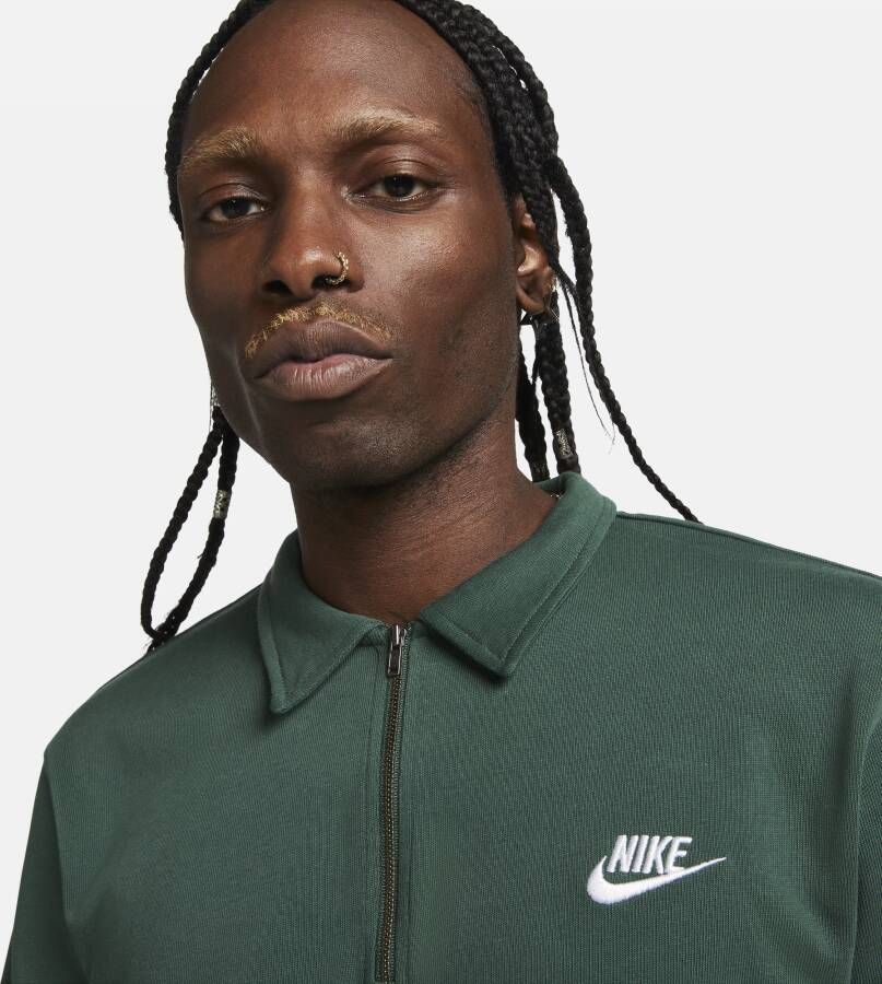 Nike Club herentop met lange mouwen Groen