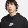 Nike Club hoodie van sweatstof voor heren Zwart - Thumbnail 3