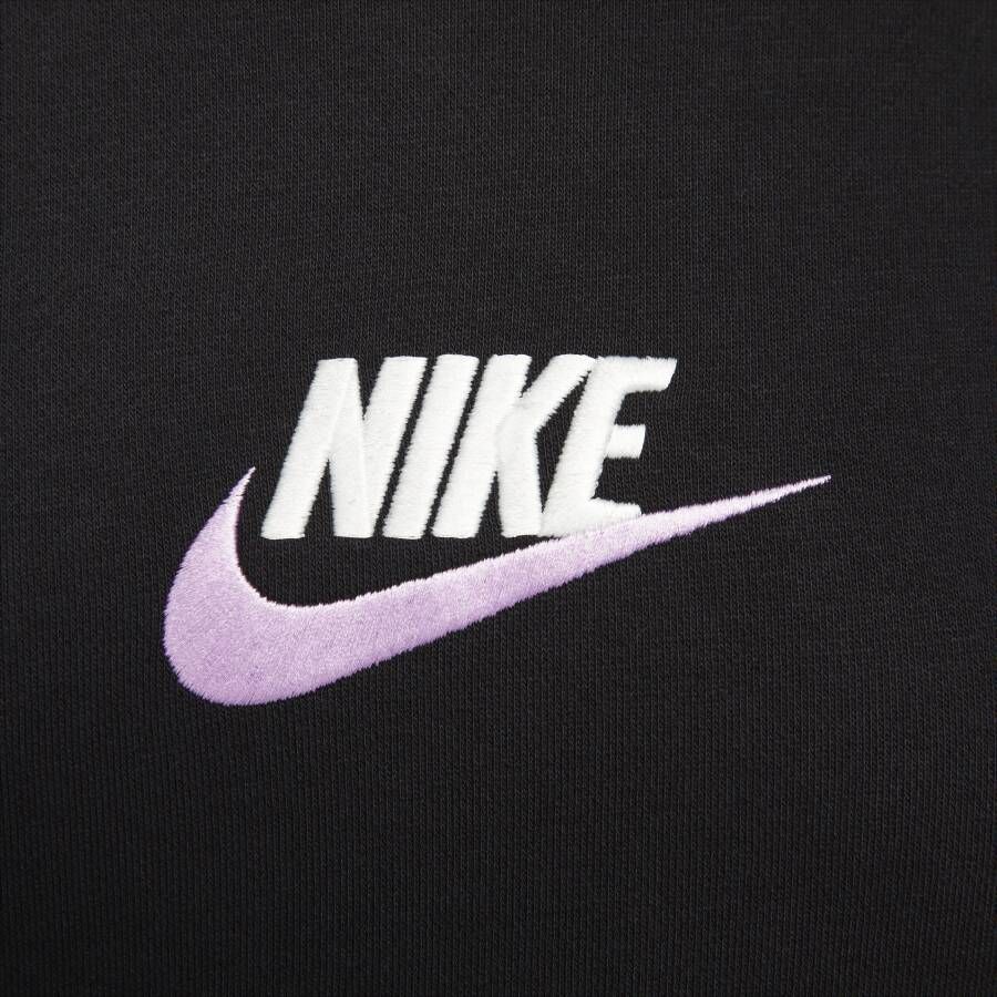 Nike Club hoodie van sweatstof voor heren Zwart - Foto 4