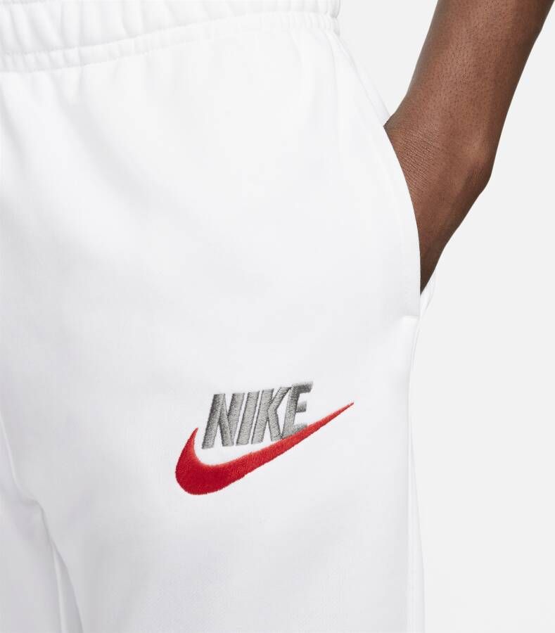 Nike Club joggingbroek van sweatstof voor heren Wit