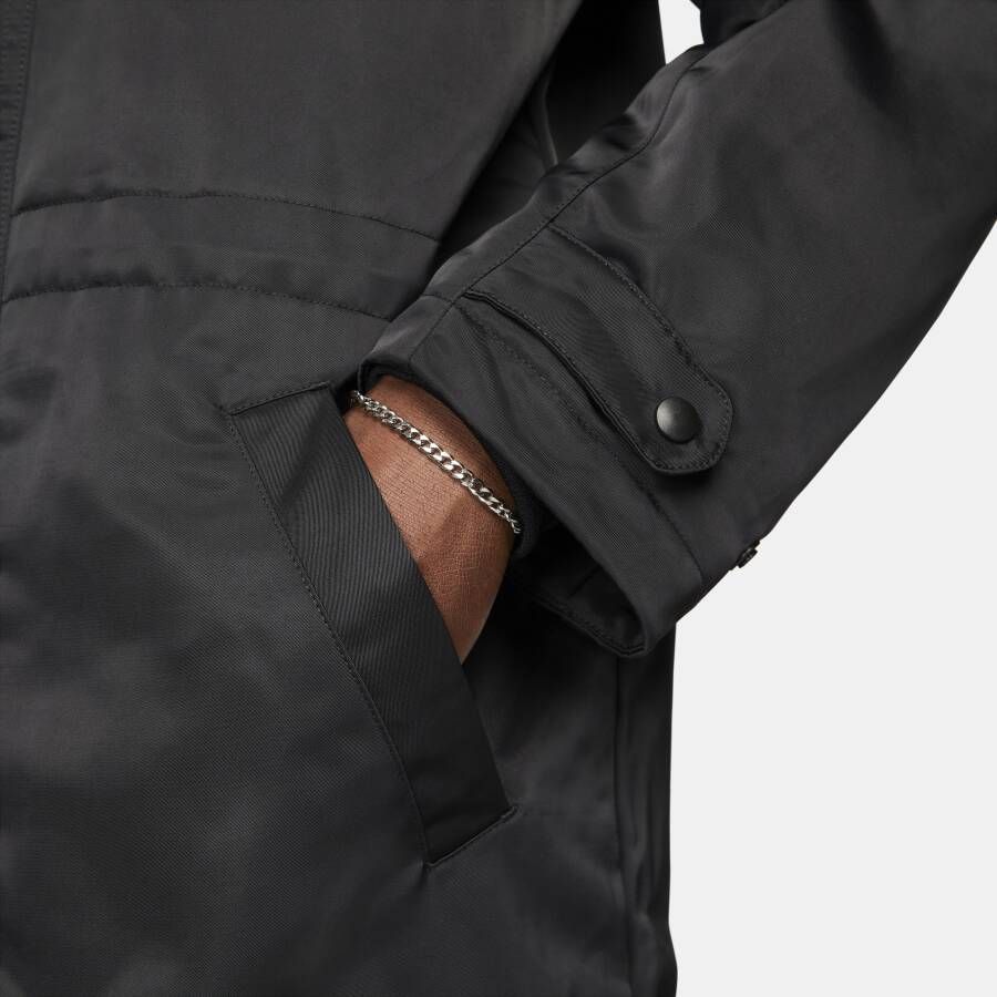 Nike Club stadionparka voor heren Zwart