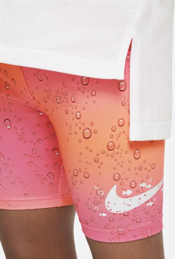Nike Coral Reef Tee and Shorts Set Tweedelige Dri-FIT set voor kleuters Roze