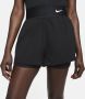 Nike Court Dri-FIT Advantage Tennisshorts voor dames Zwart - Thumbnail 2